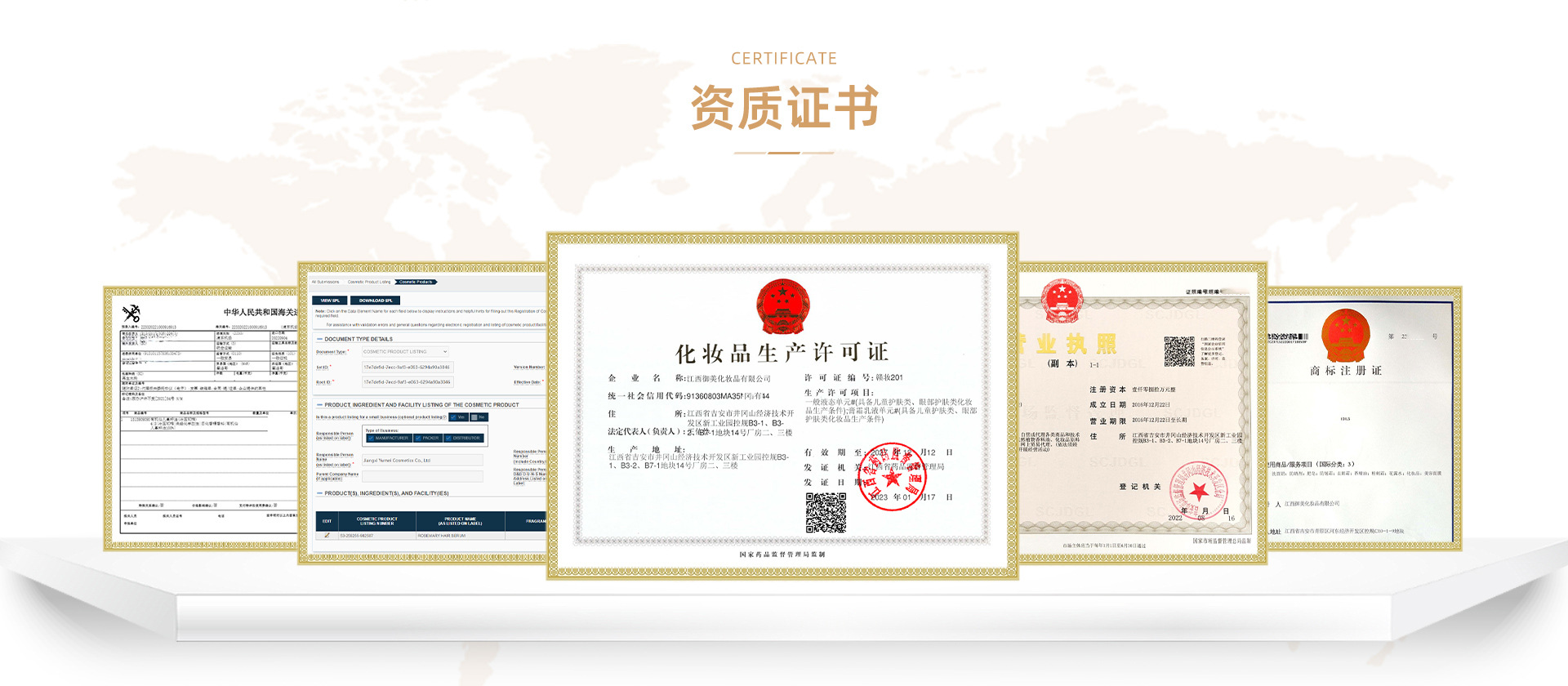Fresure certificate portfolio overview